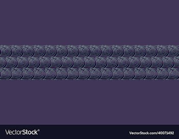 panorama of drawn waves pattern light lines