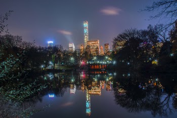 Panoramic Photo of City Skyline