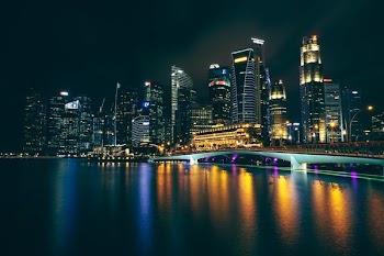 panoramic photography of cityscape