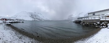 Panoramic Photography Of House Near Body Of Water
