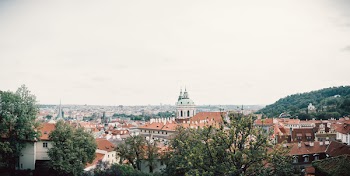 Panoramic Shot Of Town