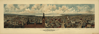 Panoramic view of Milwaukee, Wis. | Free Photo - rawpixel