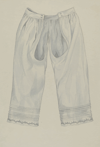 Pantalette (c. 1937) by Edith | Free Photo - rawpixel