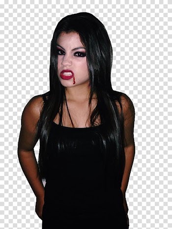 Paola Andino en Halloween transparent background PNG clipart