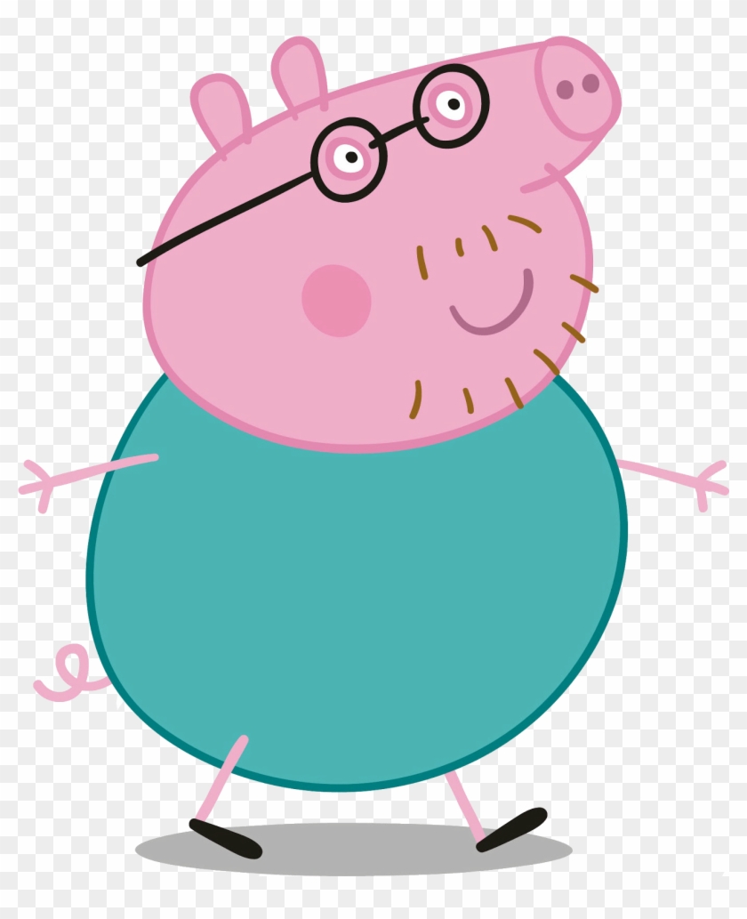 Papa Cerdito Peppa Pig Figuras - Papa De Peppa Pig