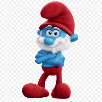 Papa Smurf Smurfette Gargamel Brainy Smurf Hefty Smurf - Papa Smurf Smurfs The Lost Village Transparent PNG Image 