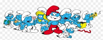 Papa Smurf The Smurfette Wedding Invitation The Smurfs - Smurfs Group