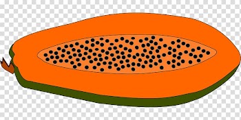 Papaya Pawpaw Fruit , Yellow papaya transparent background PNG clipart