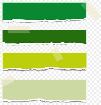 Paper Adhesive tape Sticker Web banner - Tape creative tear paper green vector 