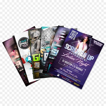 Paper Advertising Screen printing Flyer - Nightclub Flyers 