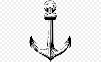 Paper Anchor Sticker Drawing - anchor 