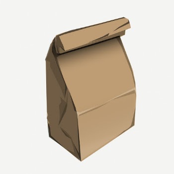 Paper bag clipart, collage element | Free PSD - rawpixel