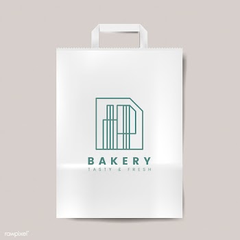 Paper bag mockup isolated vector | Free stock vector - 519051