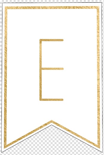 Paper Banner Pennon Printing Letter, banderin transparent background PNG clipart