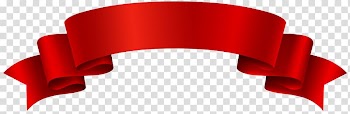 Paper Banner , red transparent background PNG clipart