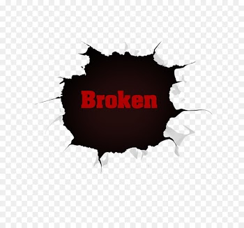 Paper Black hole - Tear broken black floating material 