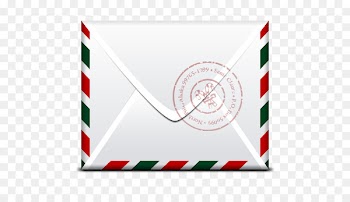 Paper Blue Envelope Meter stamp Vector graphics - envelope 