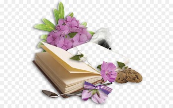 Paper Book Flower Clip art - Flower Book 