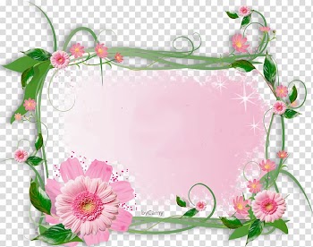 Paper Borders and Frames Frames Flower , FLOWER FRAME transparent background PNG clipart