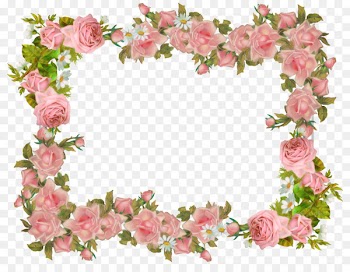 Paper Borders and Frames Vintage clothing Flower Rose - flower frame 