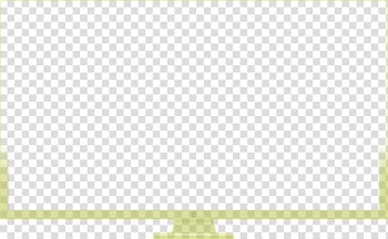 Paper Brand frame Pattern, Green minimalist computer display decorative pattern transparent background PNG clipart
