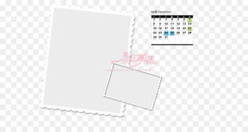 Paper Brand Pattern - Calendar Template 