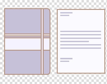 Paper Brand Pattern, Purple Notebook transparent background PNG clipart