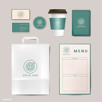 Paper branding mockup vector set | Free stock vector - 518957
