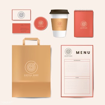 Paper branding mockup vector set | Free stock vector - 518990