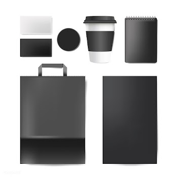 Paper branding mockup vector set | Free stock vector - 519054