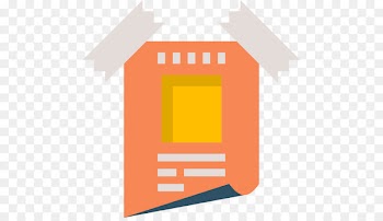 Paper, Brochure, Flyer, Orange, Line PNG