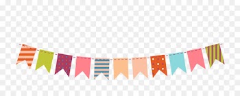 Paper Bunting Party Clip art - Color decorative hanging flag pictures 