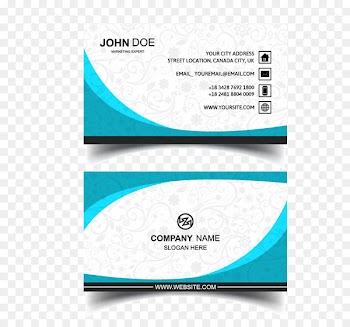 Paper Business card Visiting card - Business cards 