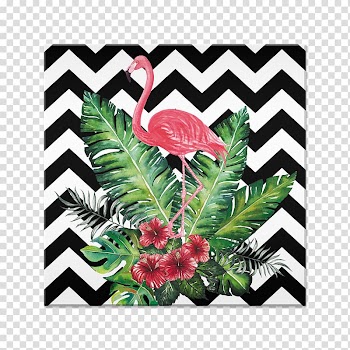 Paper Chevron Corporation Frames Bird Greater flamingo, flamingo black transparent background PNG clipart