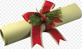 Paper Christmas Goat Parchment Al'ba-Dent - christmas 