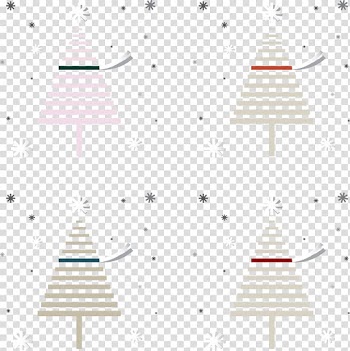 Paper Christmas tree Area Christmas ornament Pattern, Christmas tree transparent background PNG clipart
