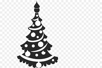 Paper Christmas tree New Year tree - christmas tree 