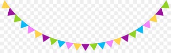 Paper Clip art - Transparent Streamers Cliparts 