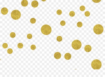Paper Confetti Gold - Gold confetti floating material 