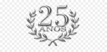 Paper Convite Silver Wedding Industry - 25 anniversary 