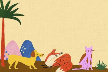 Paper craft animal background, colorful | Free Photo - rawpixel