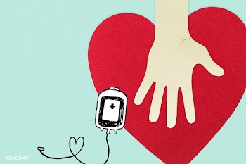 Paper craft blood donation during coronavirus background | Free  illustration - 2314551