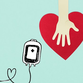 Paper craft blood donation during coronavirus background | Free  illustration - 2314558