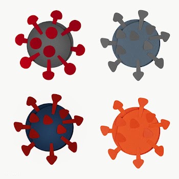 Paper craft coronavirus cell set transparent png | Free  transparent png - 2310797