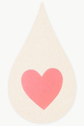 Paper craft drop of breast milk with love design element | Free  transparent png - 2327779