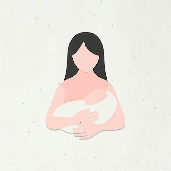 Paper craft mom holding a newborn character | Free  vector - 2323392
