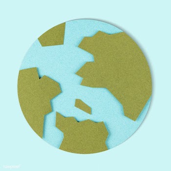 Paper craft planet earth mockup | Free  psd mockup - 2305396