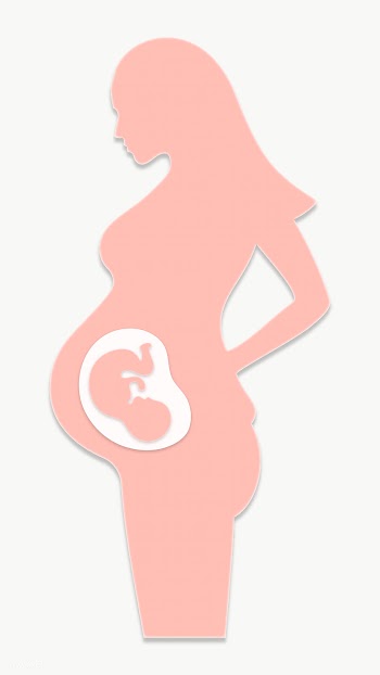 Paper craft pregnant woman character design element | Free  transparent png - 2323410