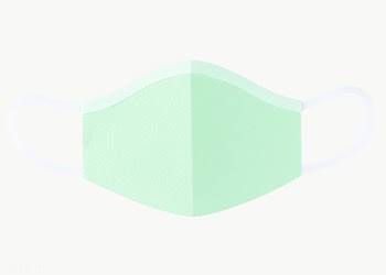Paper craft surgical mask element | Free  transparent png - 2309396