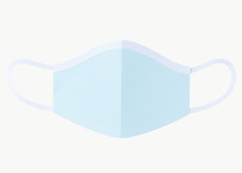 Paper craft surgical mask element transparent png | Free  transparent png - 2305614